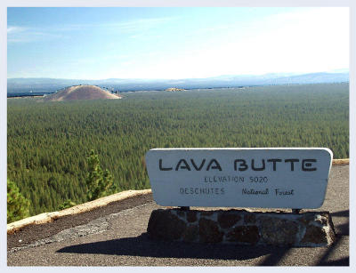 From the top of Lava Butte