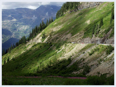 Long view of Road to Sun