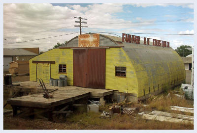 A farmer's coop somewhere in North Dakota.