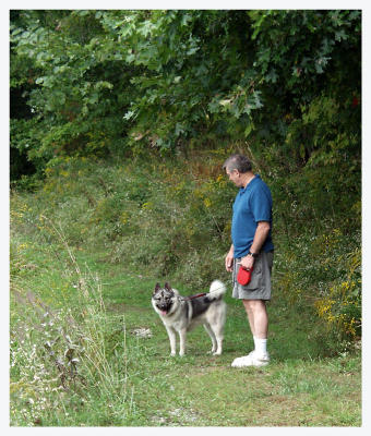 Two guys at Moraine State Park