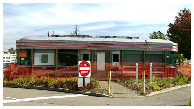 ...classic diner waiting to be refurbished