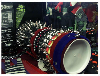 Dog Collars in Head Shop