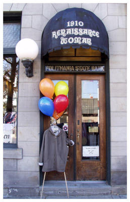 Polithania Bank Door