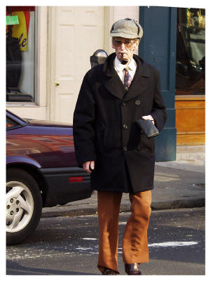 Crossing the street