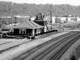 Jewel in the Rough - This refurbished train station in Homestead now serves as a police station.(railroad tracks)