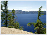 Crater Lake at its bluest!