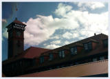 Union Station, Portland from the train.