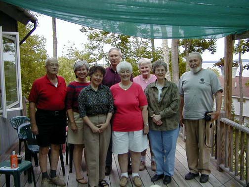 Lucille and crew take a farewell photo