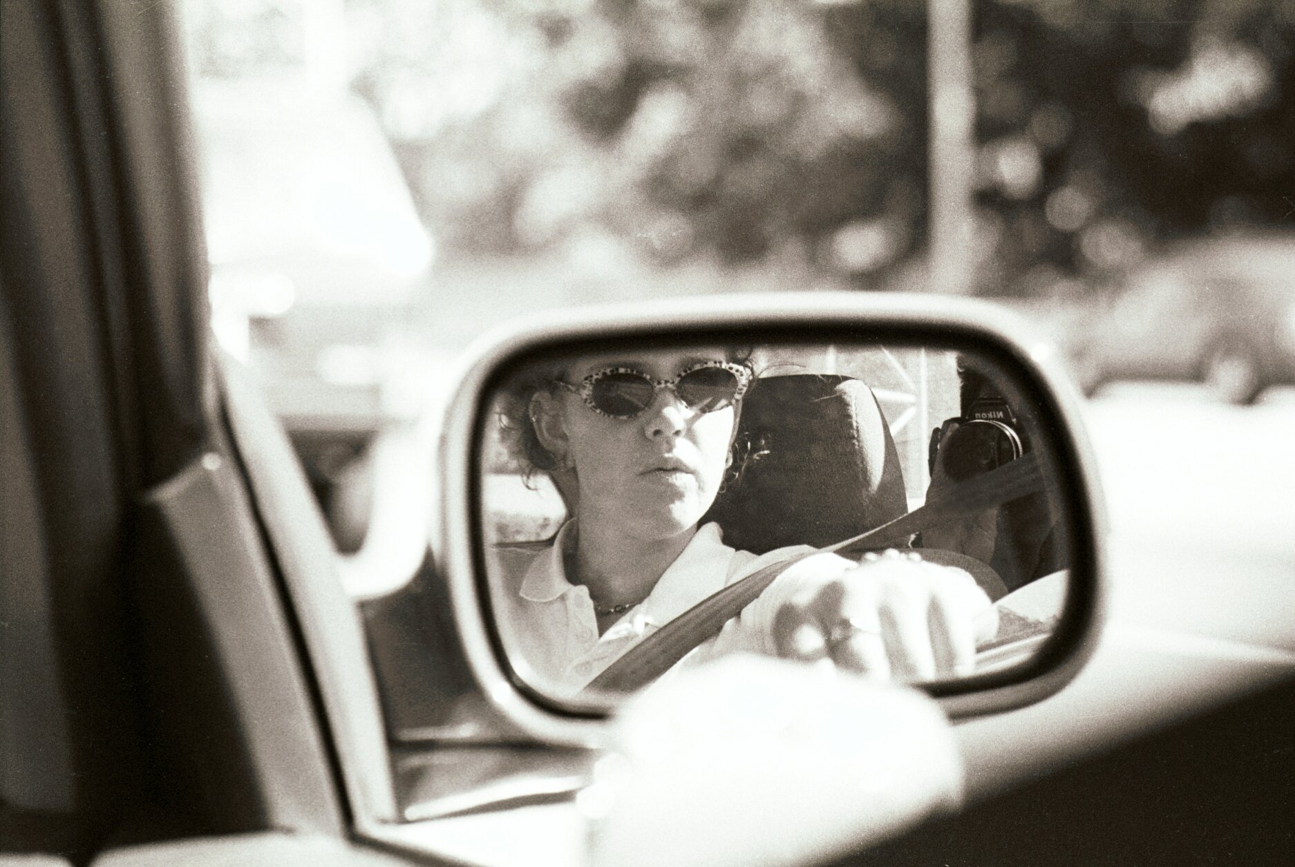through the rear view