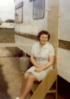 mum caravan 1970's