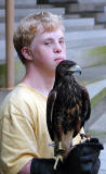 hawk kid Cincinnati Zoo