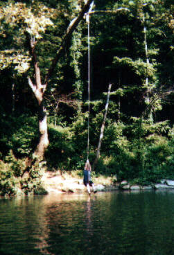 Mike swingin'