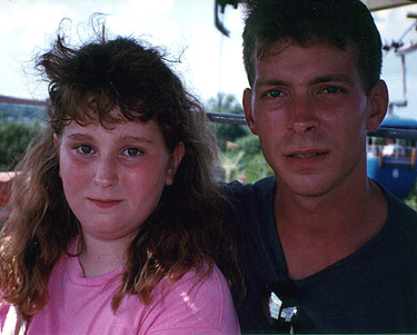 Taken when Chris got out of the Army in 1993. We were on a ski lift in Gatlinburg, TN.