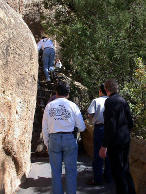 Getting to Cliff Palace...