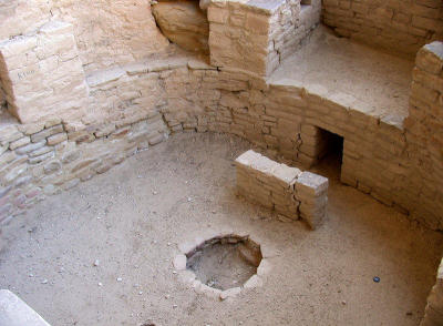 A ceremonial kiva