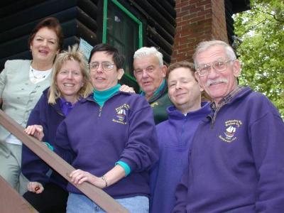 Joan, Christi, Karin, Bud, Louie, Carl (Sue's cousins)