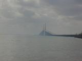 Skyway Bridge spans<BR>across Tampa Bay