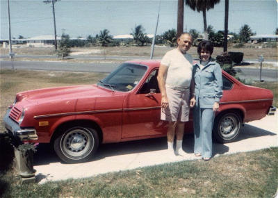 Grandpa Peter and Mom (1974)