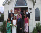 Group Pic outside the church 2