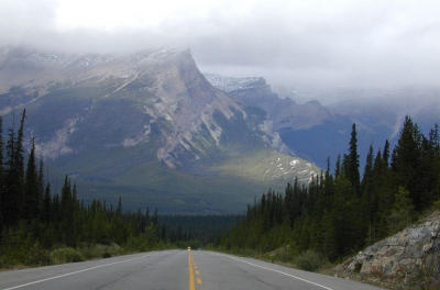 On the Icefields Parkway