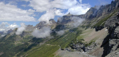 Glacier Natl Park, West side