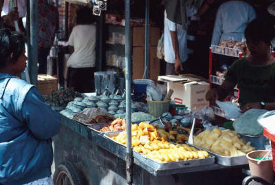 Thailand: Street food stand