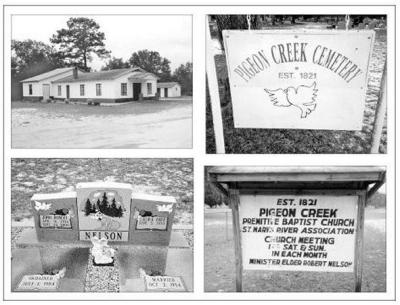 Pigeon Creek, Earliest  Baptist Church  In Fla., Owes Start To Rev. Wilson Conner