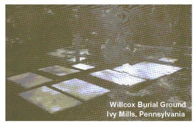 Willcox Cemetery At Ivy Mills, Pennsylvania