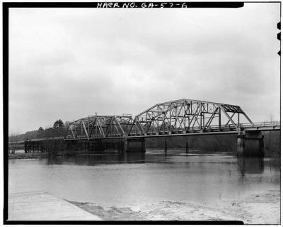 The Old Ocmulgee Bridge - Now Gone - Built In 1935