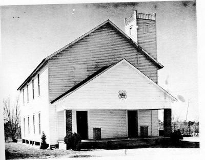 Jacksonville Methodist Church With Two Stories