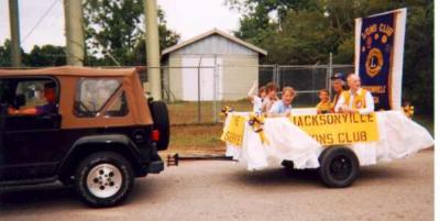Jacksonville Lions Club in First Heritage Day Parade