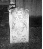 Grave Of Capt. Lucius Williams - Blockhouse Church