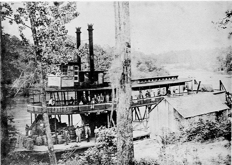 Steamboat The John L. Day Near Jacksonville, Ga.