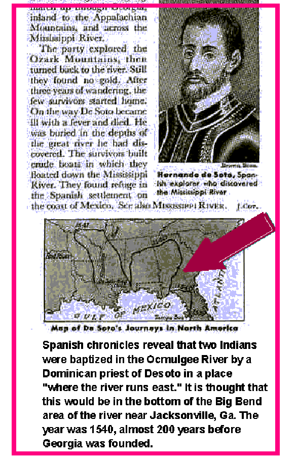 First Christian Baptism In America - 1540