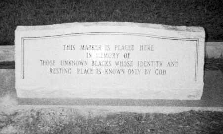 In Memory Of Blacks Buried At Blockhouse