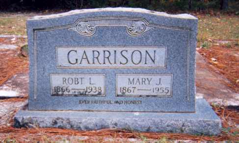 Bob and Molly Garrison's Graves
