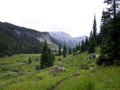 Along the South Fork of the Conejos River