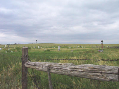 Solitude, Cemetery At Agricultural Ghost Town Keota, CO