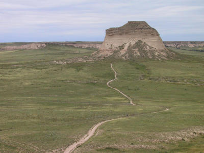 West Butte, View From East Butte