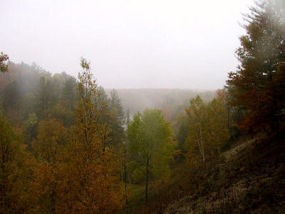 Manistee River Trail / North Country Trail, Oct. 2001