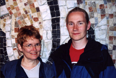 Harry Brumer with Linda