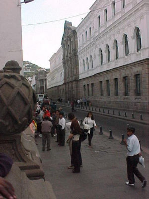 la calle Garcia Moreno