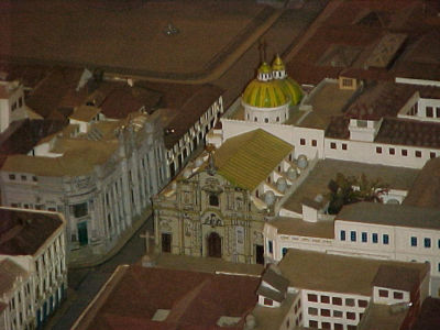 Quito op maquette
