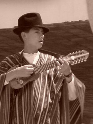 lokale folklore in el Mitad del Mundo