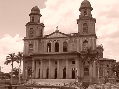 old cathedral, after the 1972 earthquake