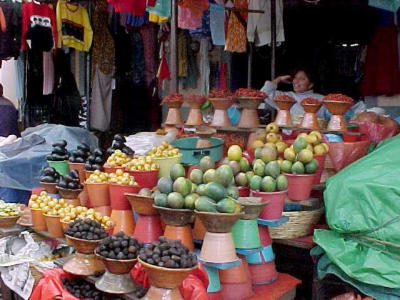 alle groenten en fruit....verkrijgbaar.