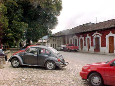 Chiapas, waaar de VW kever thuis is.