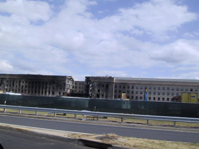 The Pentagon Damaged
