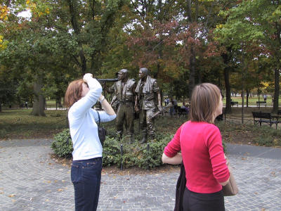 Adjacent to The Vietnam Memorial