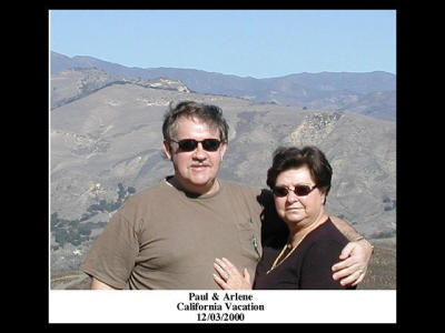 Paul & Arlene on the Road to Santa Inez, CA